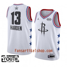 Houston Rockets Trikot James Harden 13 2019 All-Star Jordan Brand Weiß Swingman - Kinder